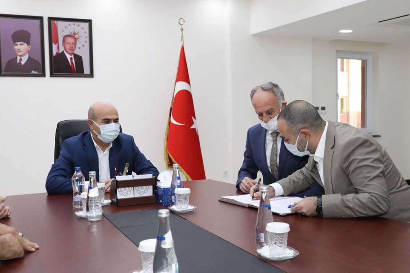 Nusaybin’de yapılacak öğretmen evi ve okul için protokol imzalandı Nusaybin’de yapılacak öğretmen evi ve okul için protokol imzalandı
